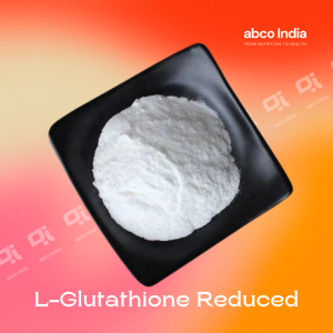 L-Glutathione Reduced by ABCO India. ABCO India is Trusted Supplier of Pharmaceutical and Nutraceutical Raw Materials in New Delhi India.