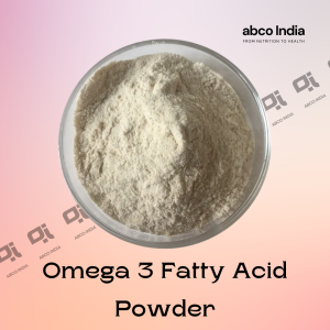 Omega 3 Fatty Acid Powder by ABCO India. ABCO India is Trusted Supplier of Pharmaceutical and Nutraceutical Raw Materials in New Delhi India.